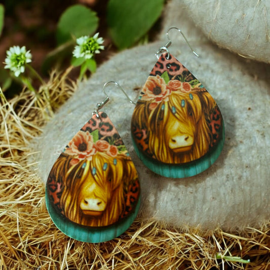 Highland Cow - Novelty Earring