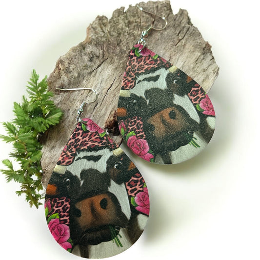 Dairy Cow - Novelty Earring