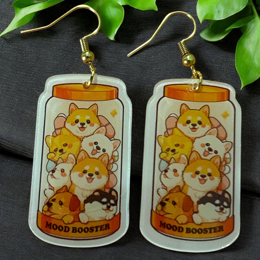 Mood Booster Dogs - Novelty Earring