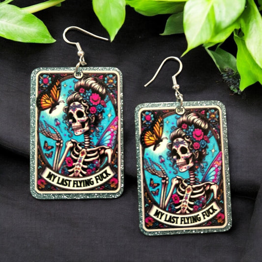 Last Flying F Tarot - Novelty Earring