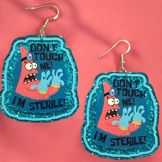 Don’t Touch Me - Novelty Earring