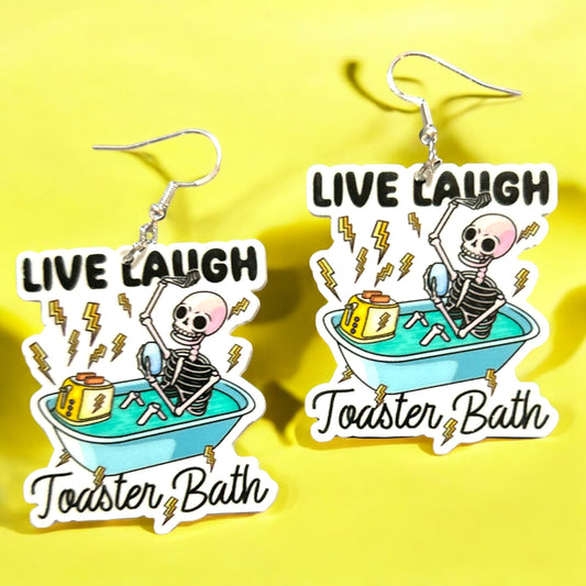 Toaster Bath - Novelty Earring