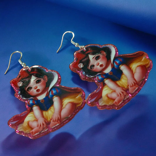 Snow Princess - Novelty Earring