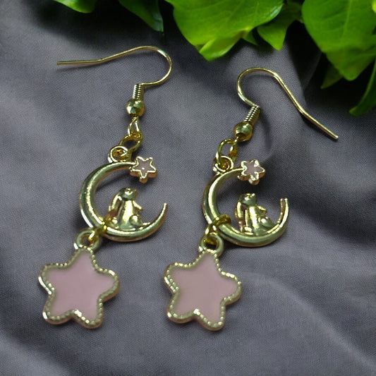 Moon Bunny - Novelty Earring