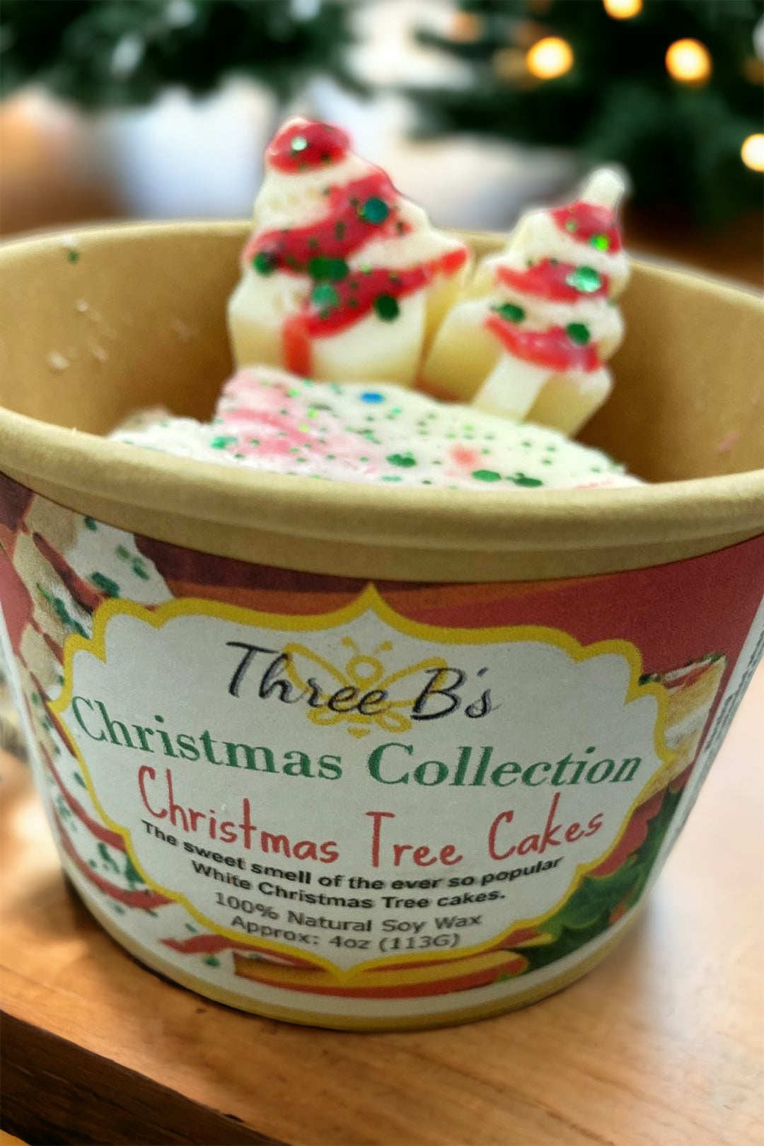 Christmas Tree Cakes - Soy Wax Melt Tub