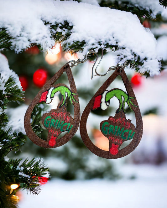 Merry Grinchmas - Novelty Earring