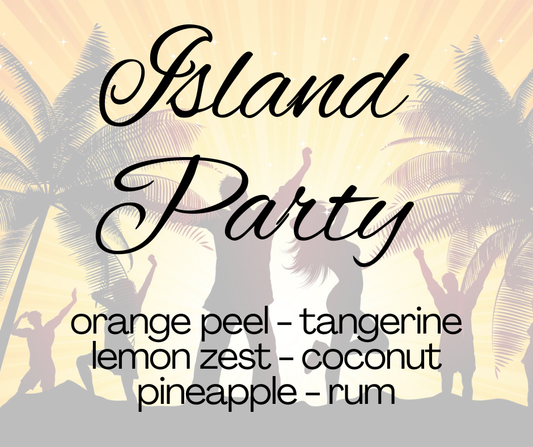 Island Party - Car Freshie
