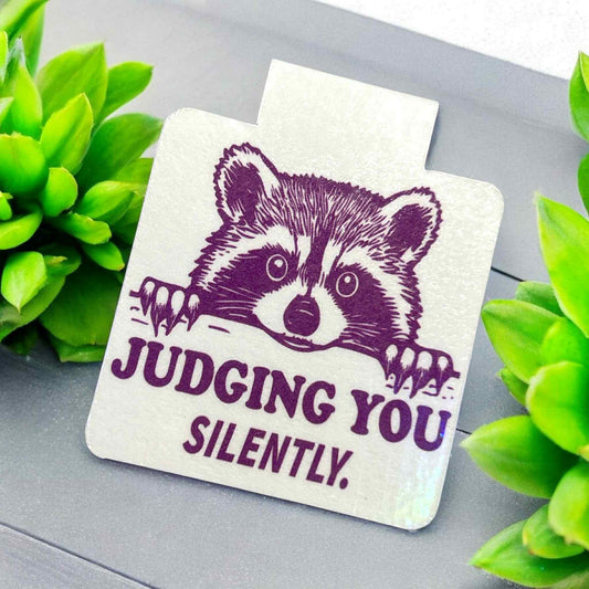 Magnetic Bookmark - Judging You