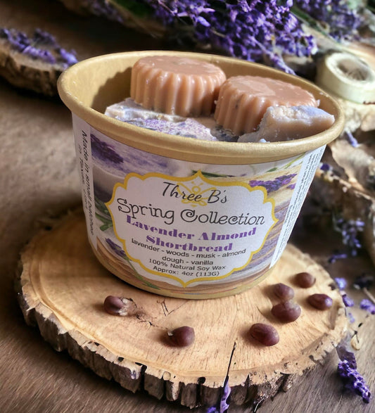 Lavender Almond Shortbread - Soy Wax Melt Tub