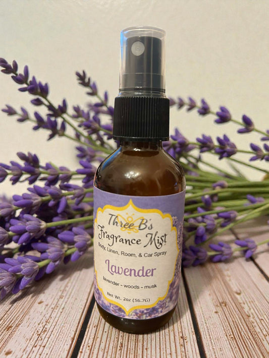 Lavender - 4oz Fragrance Mist