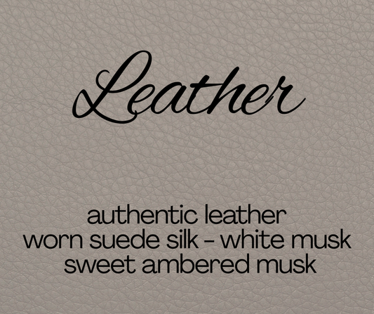 Leather - Car Freshie