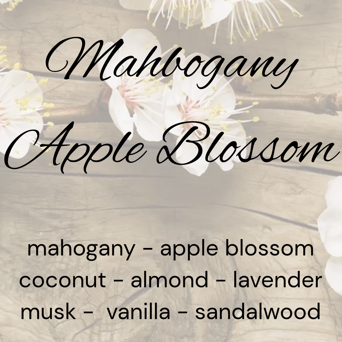 Charmee Freshie - Mahogany Apple Blossom