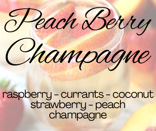 Peach Berry Champagne - Car Freshie
