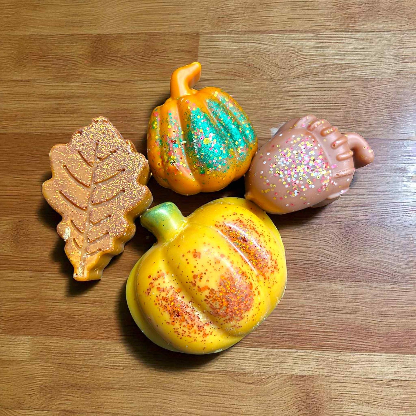 Decorative Wax Container - Pumpkin Caramel Swirl