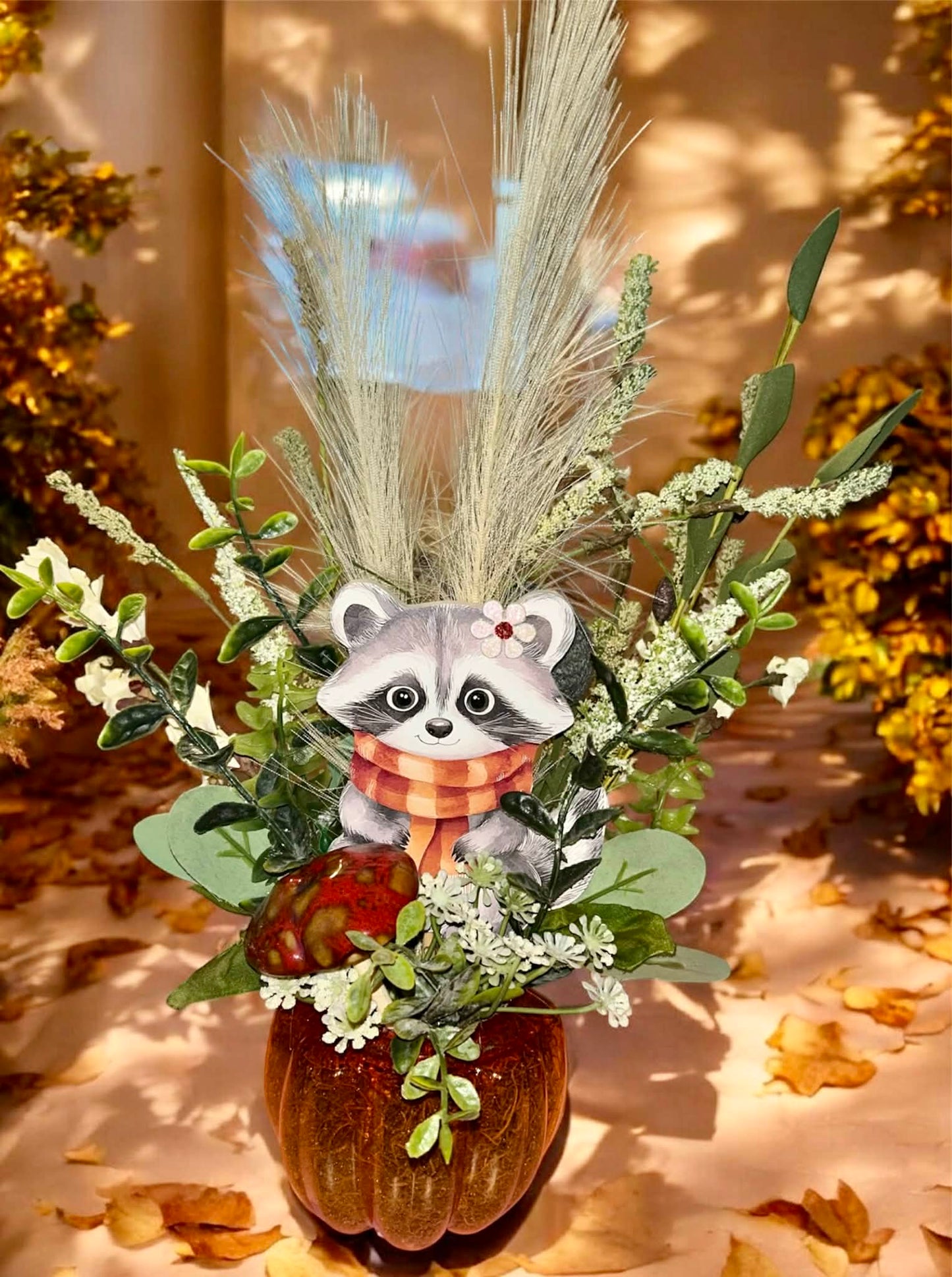 Pumpkin Raccoon
