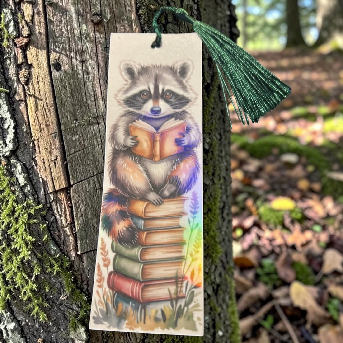 Bookmark - Raccoon  Books