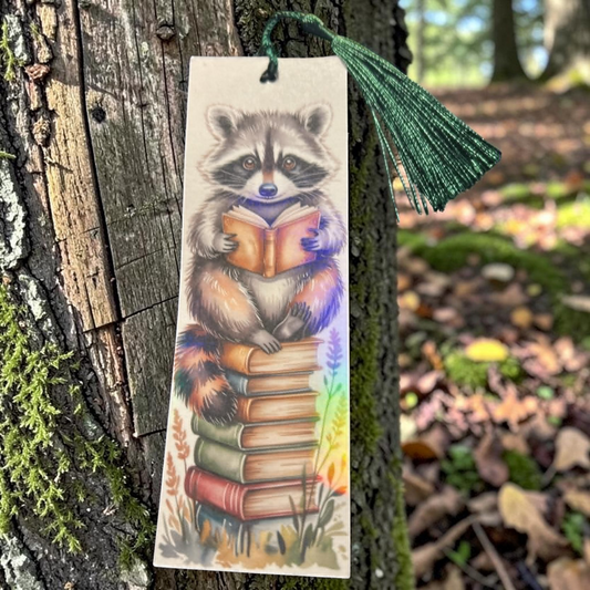 Bookmark - Raccoon  Books