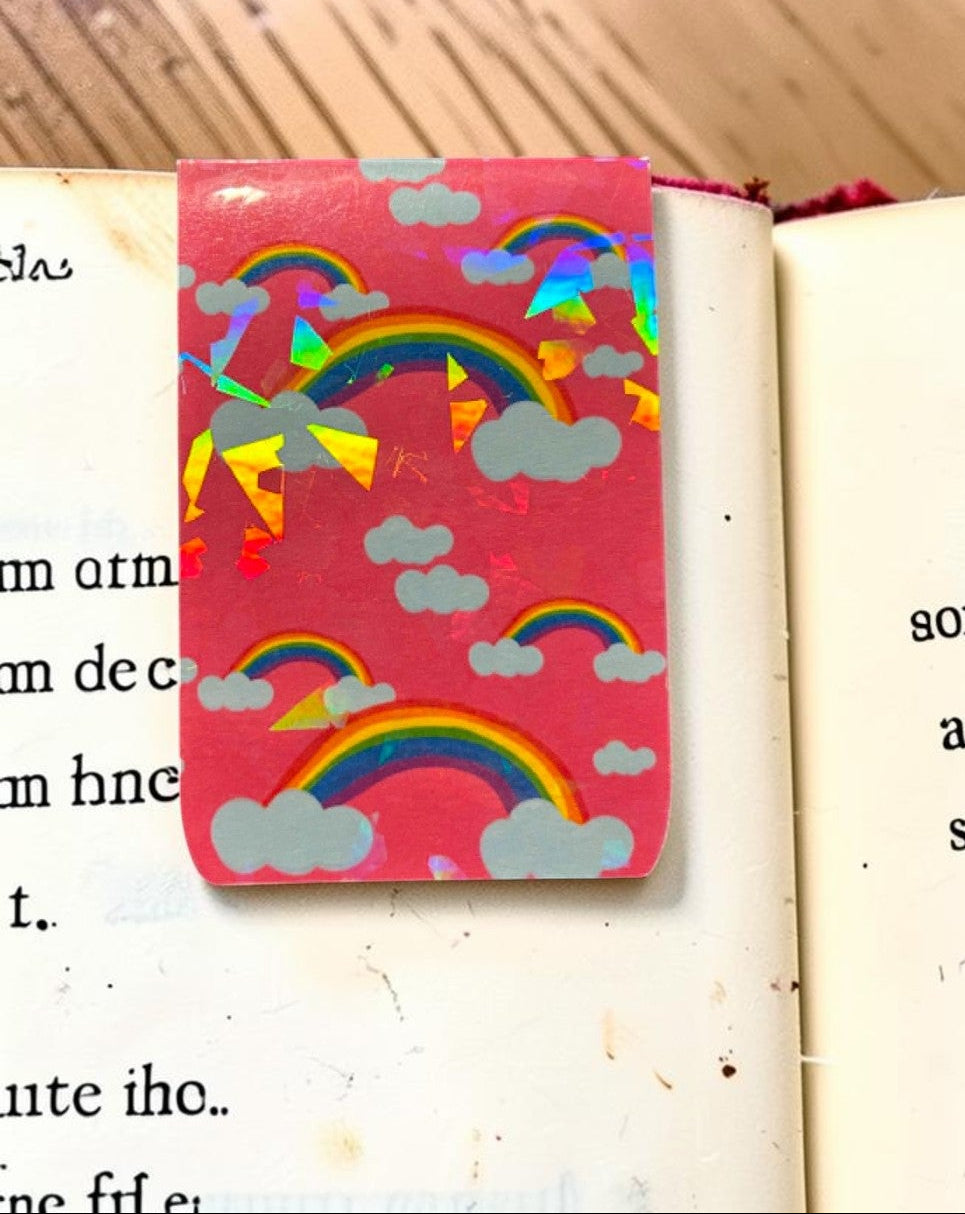 Magnetic Bookmark - Rainbows
