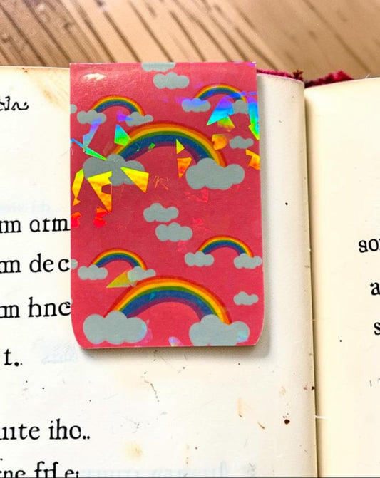 Magnetic Bookmark - Rainbows
