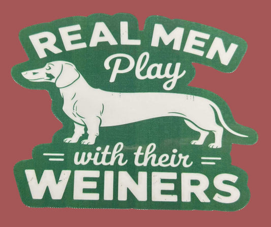Sticker - Real Men