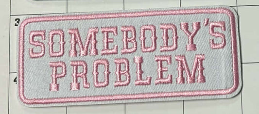 Pink Somebody's Problem - Patch