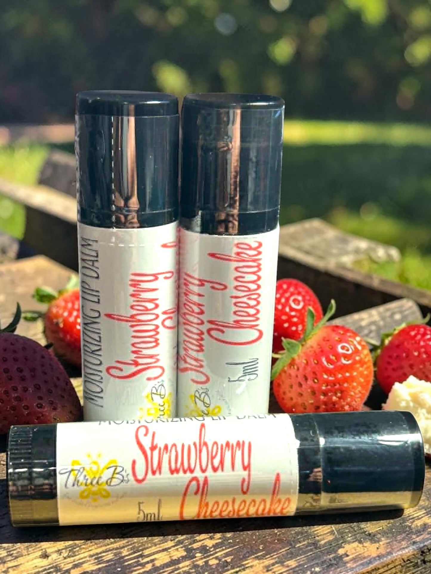 Moisturizing Lip Balm - Strawberry Cheesecake