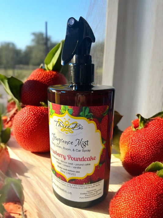 Strawberry Poundcake - 16oz Fragrance Mist