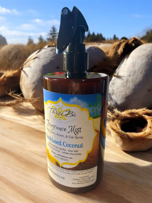 Sunkissed Coconut - 16oz Fragrance Mist