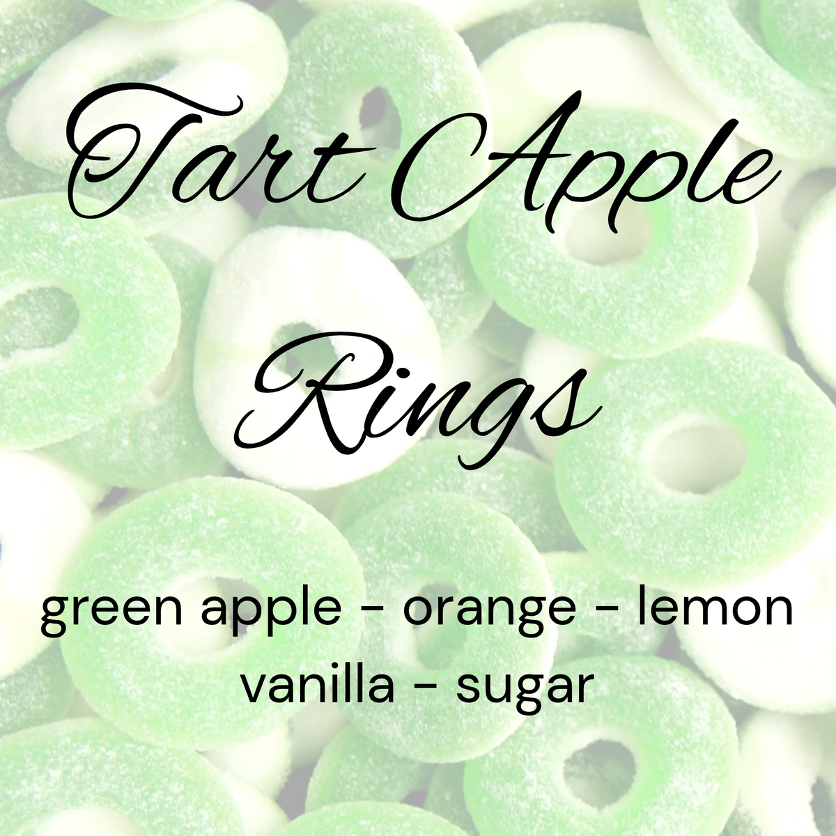 Tart Apple Rings - Car Freshie