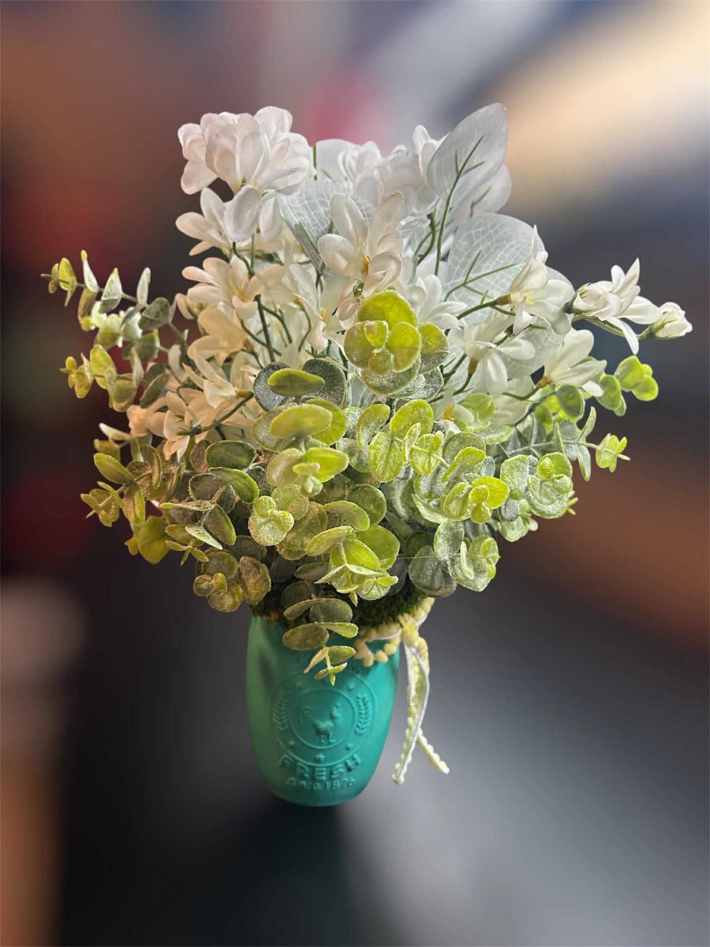 Teal Jar