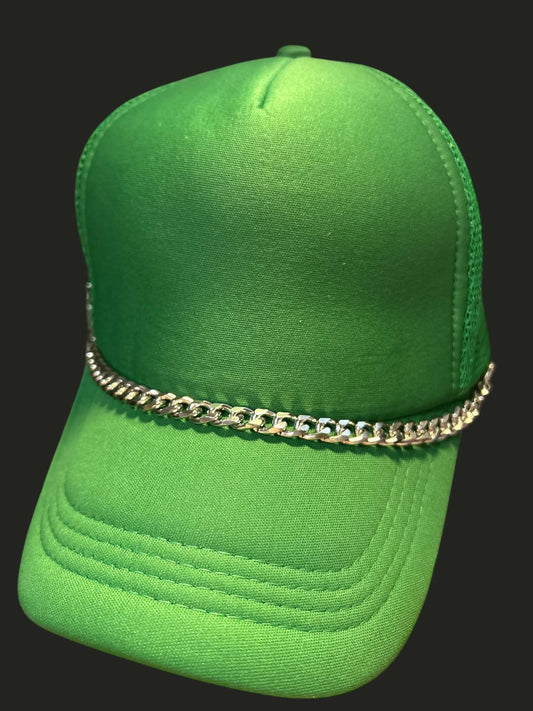 Thick Silver - Hat Chain