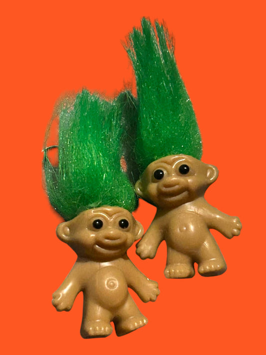 Troll - Green - Novelty Earring