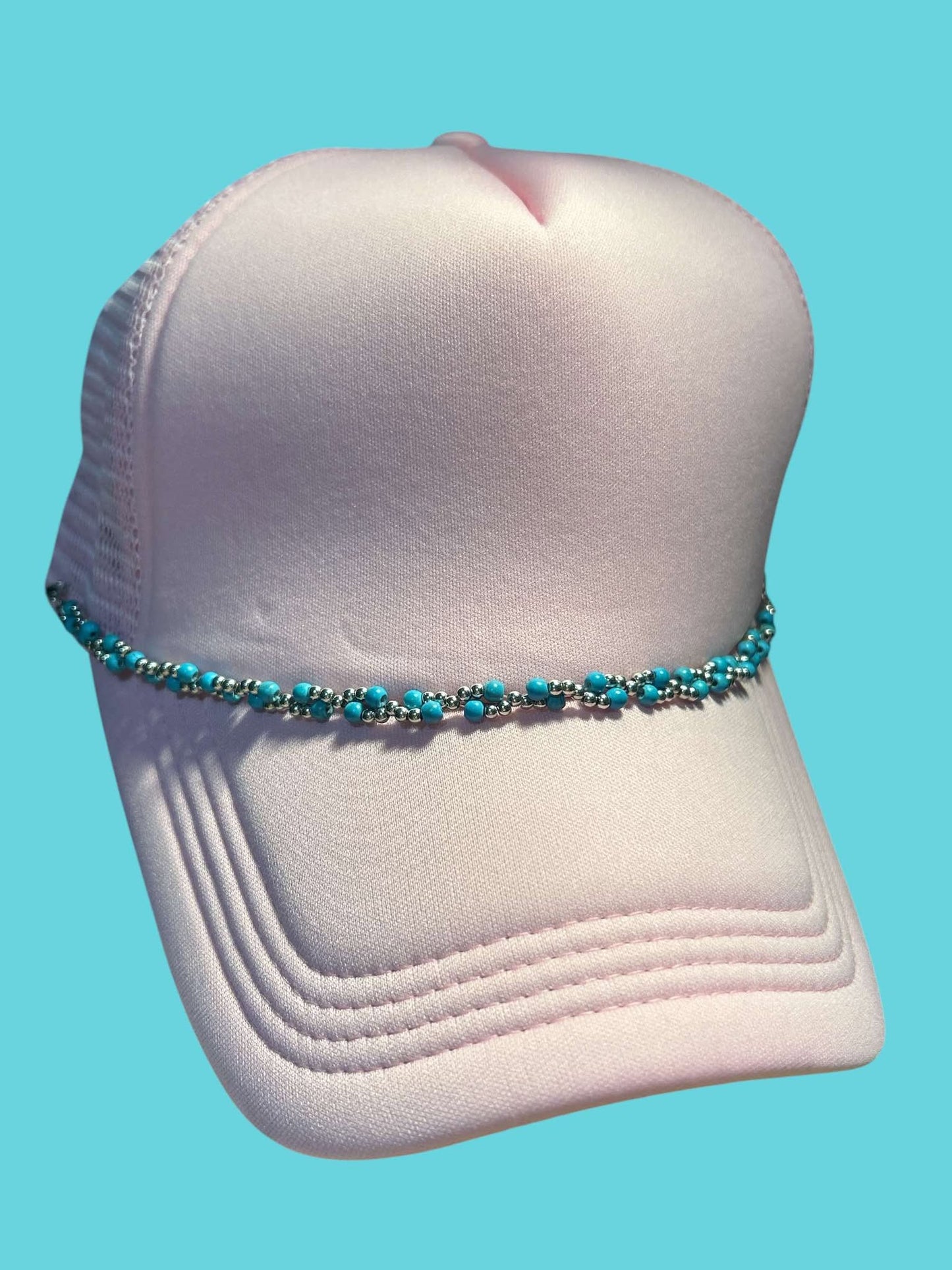 Turquoise Twist - Hat Chain