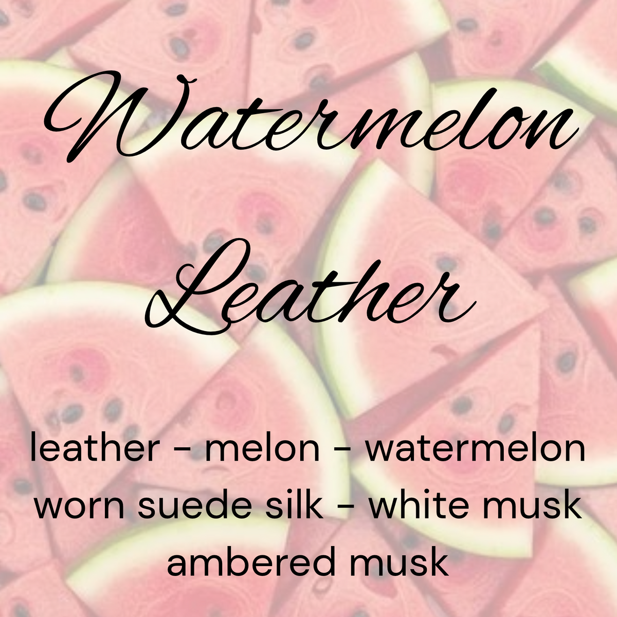 Car Freshie - Watermelon Leather