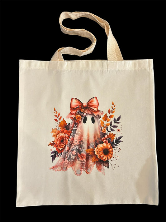 Tote Bag - Lace Ghost