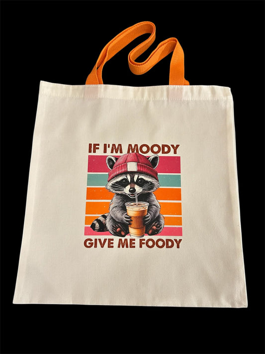 Tote Bag - Moody Raccoon