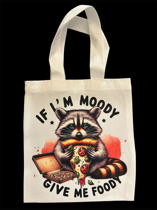 Tote Bag - Moody Foody Raccoon