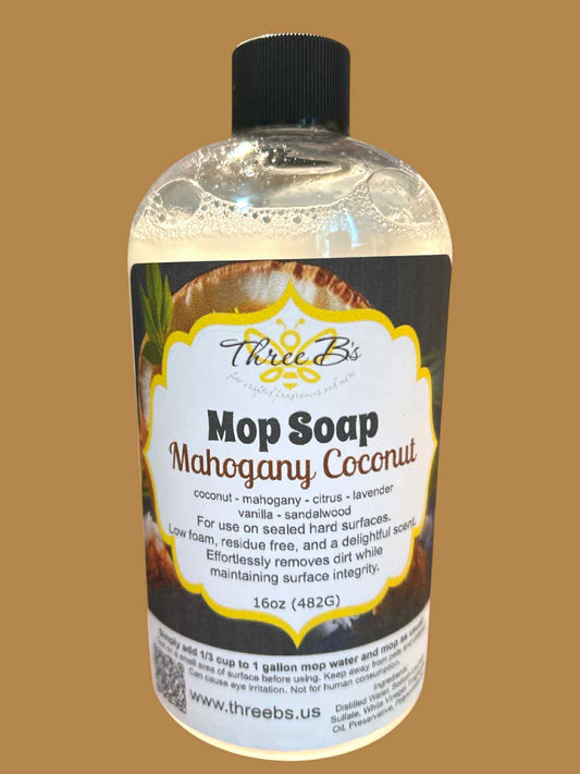 Mop Soap - Mahogany Coconut
